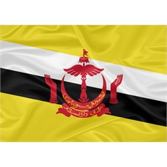 Brunei - Tamanho: 0.70 x 1.00m